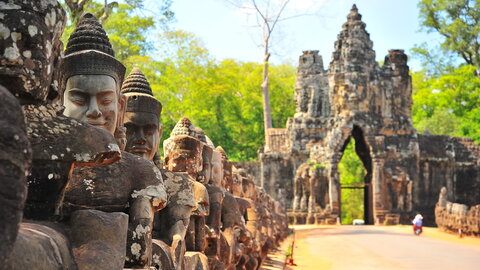 Kambodscha | MTB Reise: Angkor Wat, Dschungel & Meer