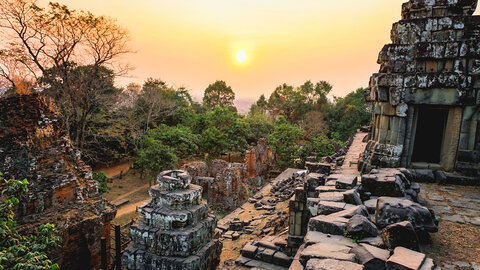 Kambodscha | MTB Reise: Angkor Wat, Dschungel & Meer