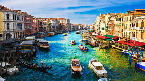 Zeit für Venedig - Bahn, Hotel & Gondelfahrt