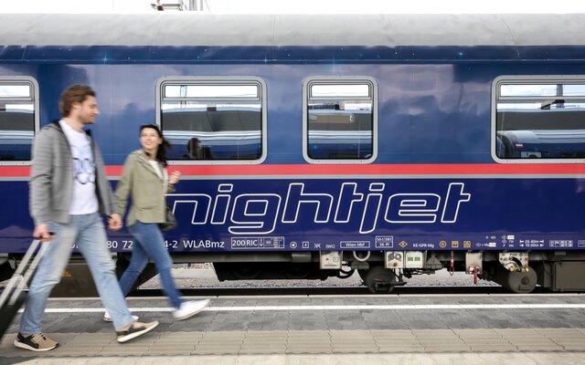 Nachhaltig und komfortabel: Nach Amsterdam mit dem Nightjet | © © ÖBB / Harald Eisenberger
