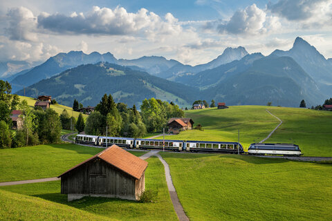 Golden Pass Express Berge & Seen | Schweiz Zugrundreise | Lang