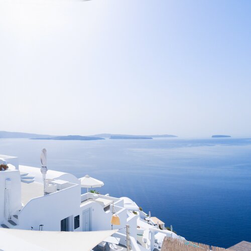 Sommerurlaub auf Santorin